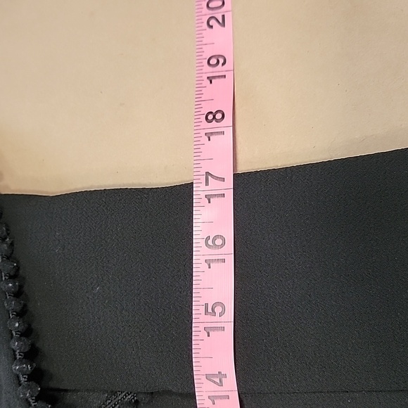 Loft Size 4 Black Flutter Sleeve Sheath Dress, Gently Used Condition - Picture 13 of 16